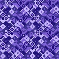 Abstract colored diagonal mosaic pattern background vector