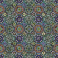 Geometrical concentric circle pattern background - repeatable graphic vector