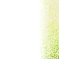 Yellow vertical square mosaic background vector