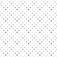 Seamless black and white geometrical square pattern background design vector