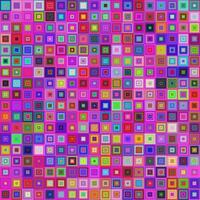 Colorful square tile mosaic background design vector