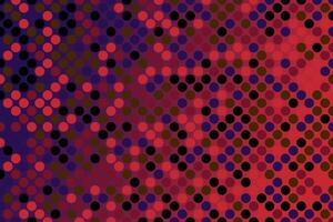Gradient geometrical colorful abstract dot pattern background design vector