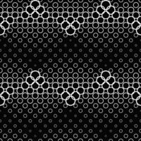 Geometric circle pattern background - abstract design vector