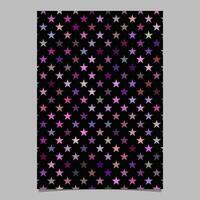 Abstract repeating star pattern page background template vector