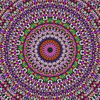 Oriental geometrical abstract gravel ornament pattern background vector