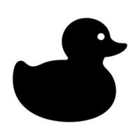 Single duck icon graphic isolated on white background vector