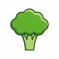 Broccoli graphic design isolated on white background vector