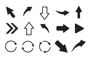 Arrows for Reload and Refresh Actions vector