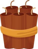 Stack of Dynamites vector