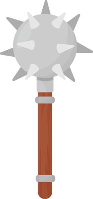 Spiked Mace Weapon