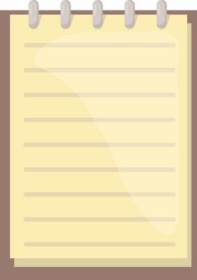 Lined Notebook Paper