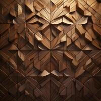 Abstract Brown Geometric Wall Texture photo