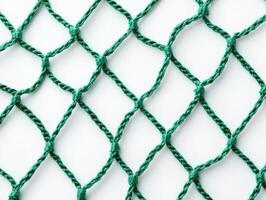 Green netting used for various applications in outdoor settings photo