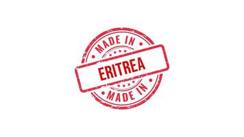 Made in Eritrea stamp video