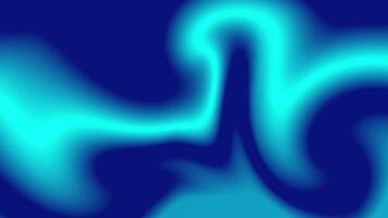 Animation of a blue and turquoise gradient abstract background. video