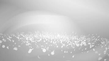 Gray abstract background with many white circles suitable for presentations, websites, graphic design projects, flyers, and modern prints. video