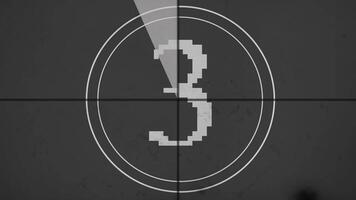 Ten to zero countdown timer with the number marks the final stage, great for adding suspense and urgency in projects video