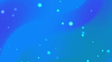 Blue gradient with scattered bright points. Suitable for digital design projects needing a vibrant and modern background element. video