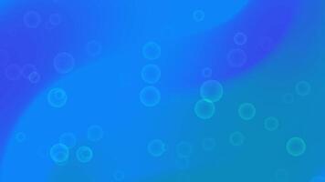 Blue gradient background with translucent circles for modern designs. Perfect for tech, digital, abstract, or futuristic themed projects. video