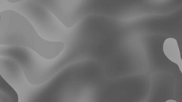 Fluid gray shapes blend abstract grayscale swirling pattern suitable for backgrounds, web designs, digital art, creative projects, and marketing materials. video