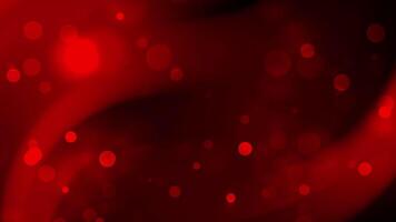 Red blurred background with out of focus red circles, perfect for adding bold and vibrant feel to designs or advertisements. video