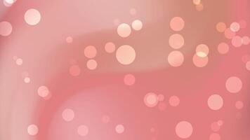 Pink gradient background with scattered pale circles suitable for feminine designs like greeting cards, social media graphics, and website backgrounds. video