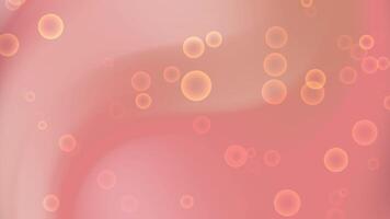 Peach background with translucent light orange circles. Ideal for summerthemed designs, invitations, and feminine branding projects. Bright and refreshing. video