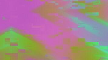 Pixelated green, pink, and blue background suitable for modern designs, websites, presentations, and digital art projects needing a colorful backdrop. video