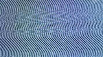 noise with flicker in an screen of a old analog television video
