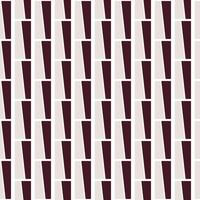 Illusion seamless pattern with geometric shape in monochrome color vector