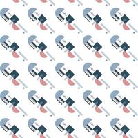 A pattern with a man holding a hammer vector