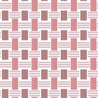 A red and white striped pattern vector