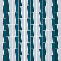 Monochrome blue seamless pattern with geometric shape vector