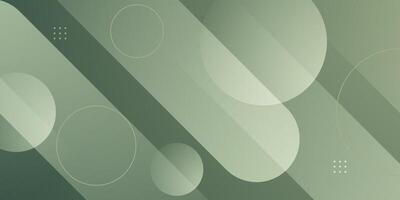 Abstract green dynamic color green background. Simple overlap papercut pattern shapes design. vector