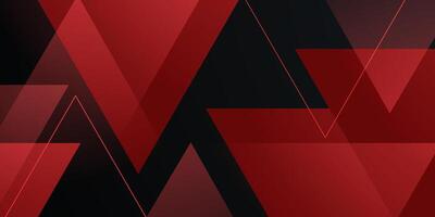 Abstract dark red triangle pattern background. Simple banner trendy overlap shapes element background. vector