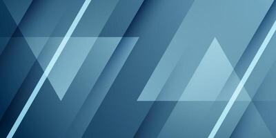 Abstract overlap triangle dark background. Dark blue background with papercut shadow triangle pattern background with lines. vector