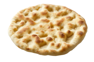 Pita Bread Circle on Clear Background png