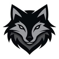 Fierce Fox Head Mascot Logo Design vector