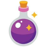Fantasy Elixir Glass Design vector