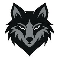 Aggressive Fox Logo Illustration vector