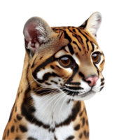 Majestic Leopard Laying Down On A transparent Background In A Resting Pose png