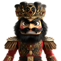 The Nutcracker Prince Standing Tall In Royal Attire png