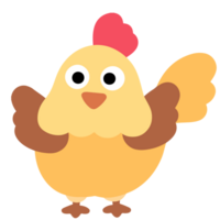Illustration of a little Chicken png
