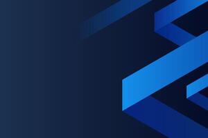 Abstract Geometric Composition with Blue Angular Shapes vector
