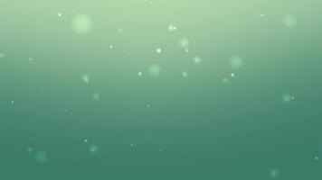 Teal green gradient with glowing floating light particles perfect for Ramadan celebration visuals wellness branding or digital background for clean nature inspired design projects video