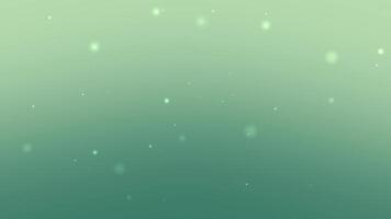 Green gradient with white particle A versatile background ideal for ecofriendly designs naturethemed graphics or modern concepts Organic and refreshing video