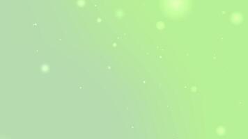 Soft green gradient with glowing floating particles and bokeh lights ideal for Eid celebrations nature inspired branding or elegant digital designs with a calming abstract theme video
