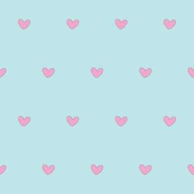 Cute Fun Baby heart on Yellow Clothing Textile Seamless Swatch Background. Hand Drawn Doodle Infant Fabric Pattern. Cute Kawaii Whimsical Wrapping, Wallpaper Nursery Art. Vintage Elegant Retro Style