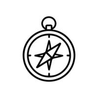 Navigators tool A compass guides journeys illustration design element vector