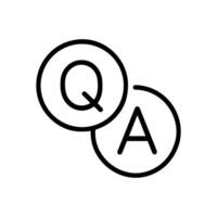 Question and Answer icons design icon illustration element vector